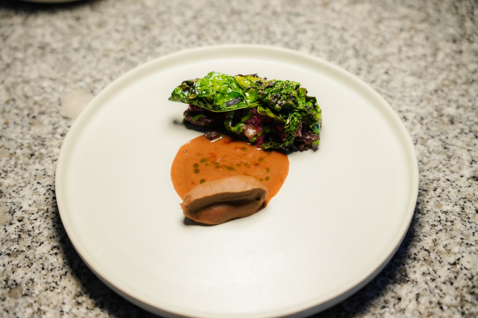 A dish with Kin miso