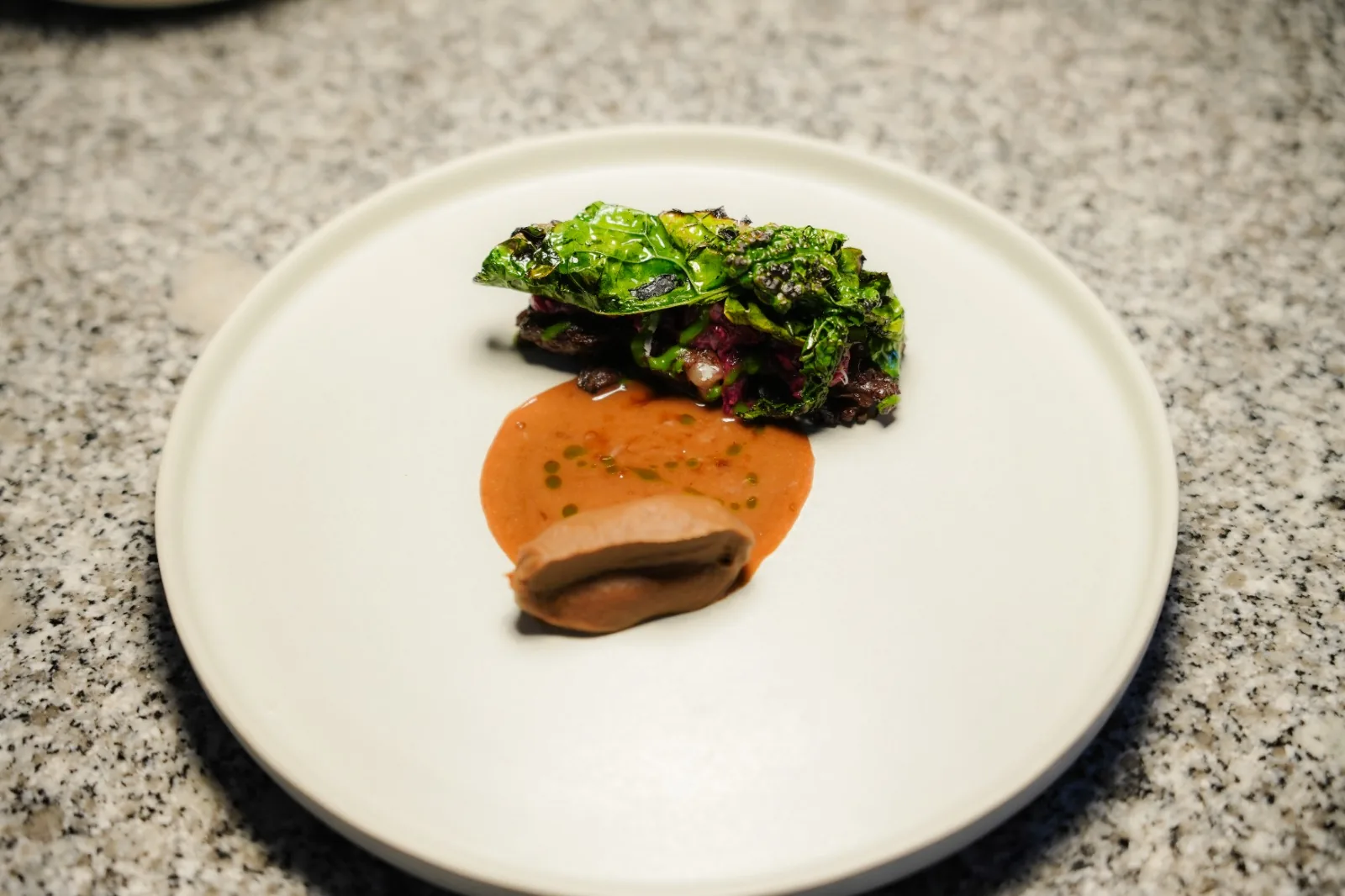 Prato com miso Kin